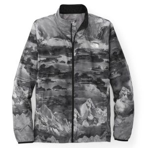 New North Face Ambition mountain Himalayas climbing alpine graphic zip up jacket